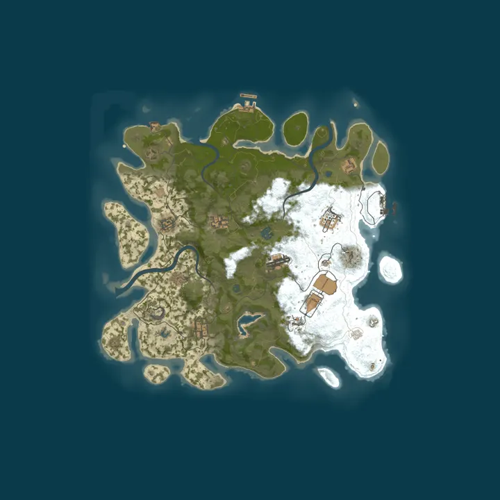 Map of Farmer Rust CLASSIC Для новичков