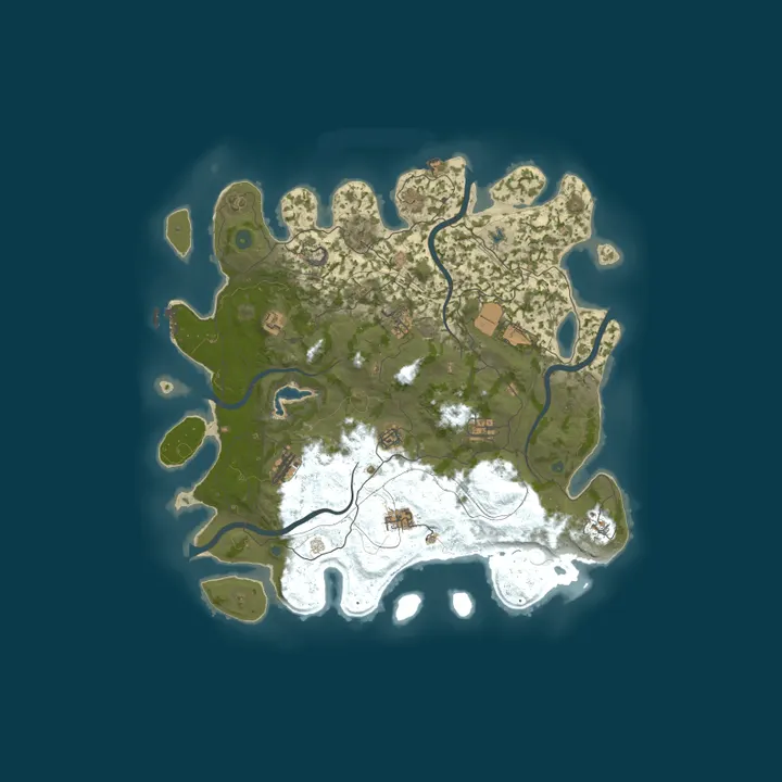 Map of My Untitled Rust Server