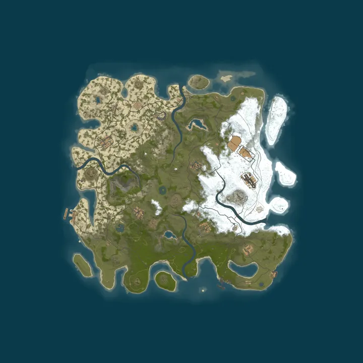 Map of LATAM BR - South of the World | 5x - Mensal