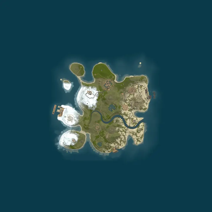 Map of popatimur