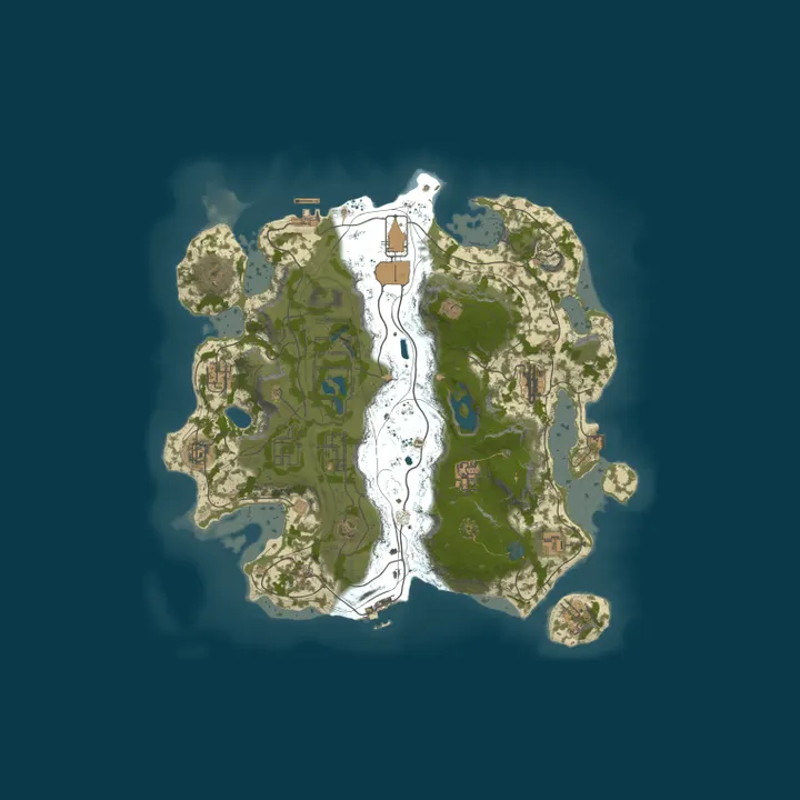 Map of Golden Rule PVE (Friendly,Custom Maps)