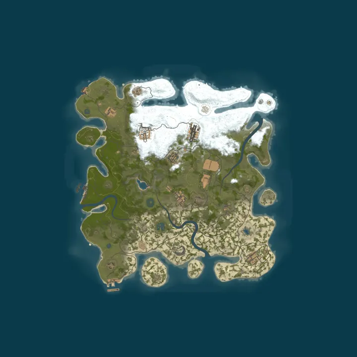 Map of RUST Chill...