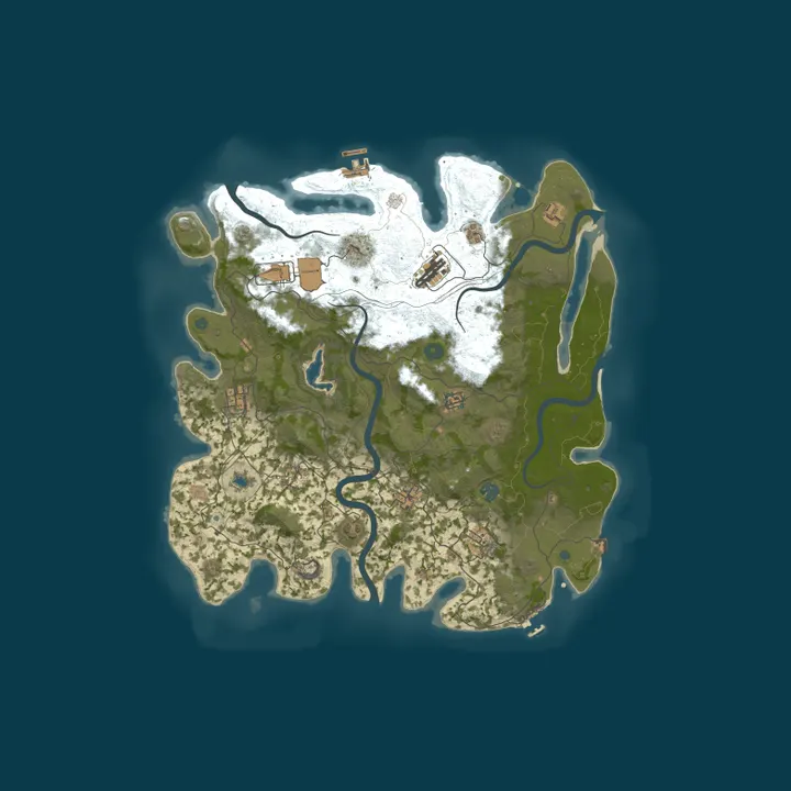 Map of 404 RUST 2Х|ДЛЯ НОВИЧКОВ|РОССИЙСКИЙ 16.09