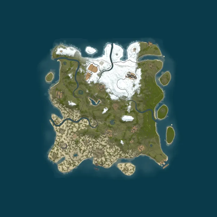Map of 404 RUST SOLO/DUO/TRIO | СБ | ДЛЯ НОВИЧКОВ 10.10