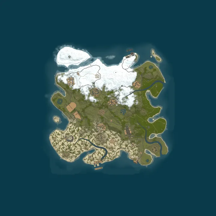 Map of [EU] Elite Rust Server