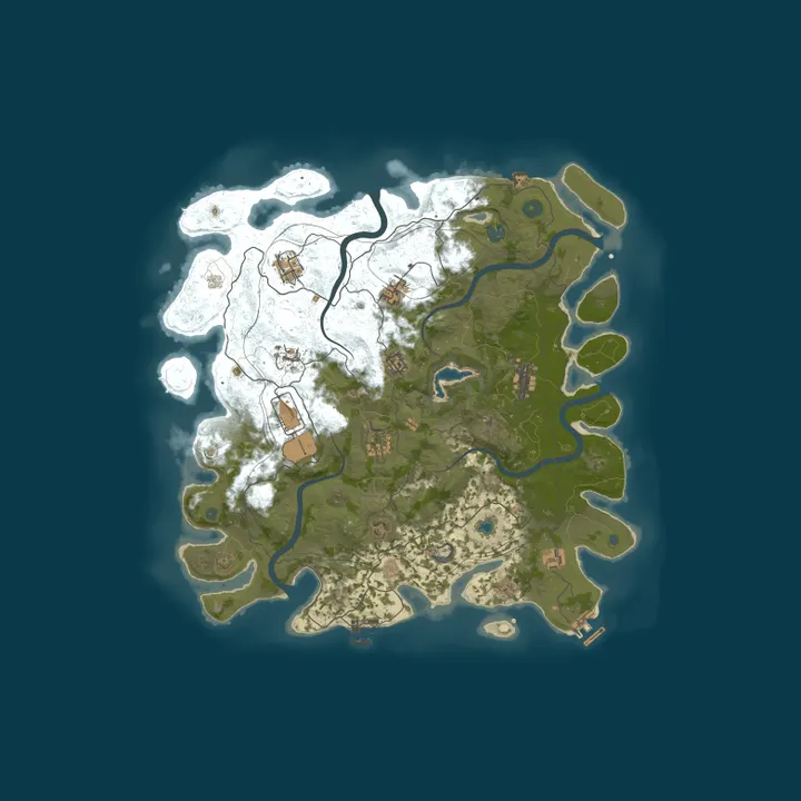 Map of #5 RUS-T PVE-PVP МОЙ ДОМ — МОЯ КРЕПОСТЬ