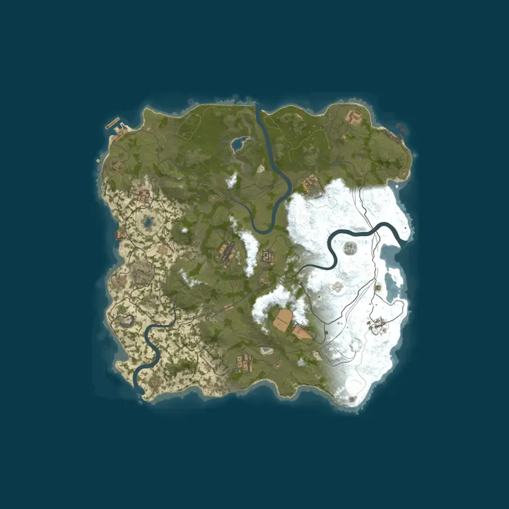 Map of EU RENEGADE 2x Monthly | 6 MAX | 50% Upkeep | No BP Wipe |