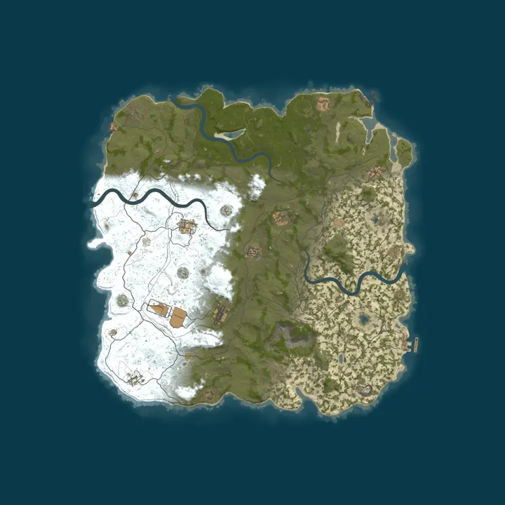 Map of Vital Rust - EU Long | Vanilla