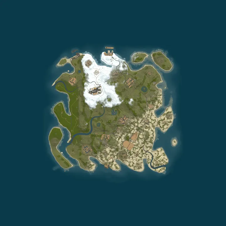 Map of NEXTFALL 3X \| EU \| Monthly Wipe