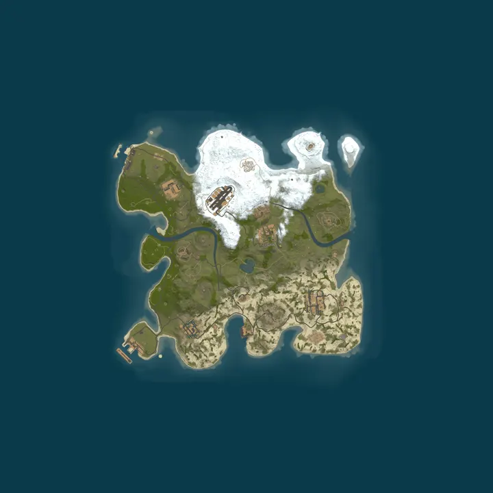 Map of [BR] Interior Host | Survival Vanilla+ | 40 Slots