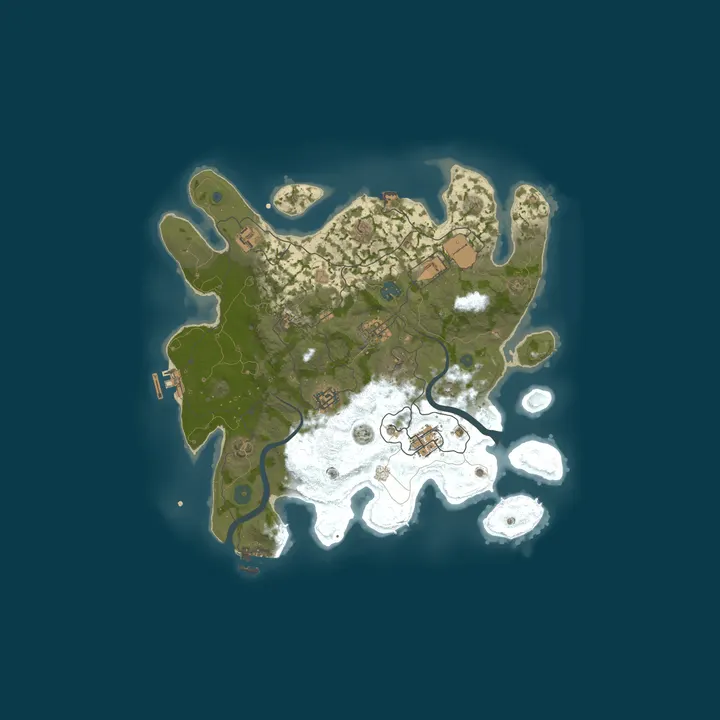 Map of 『芬达』100000倍/10.13/枪战/蓝图全解/萌新/建造