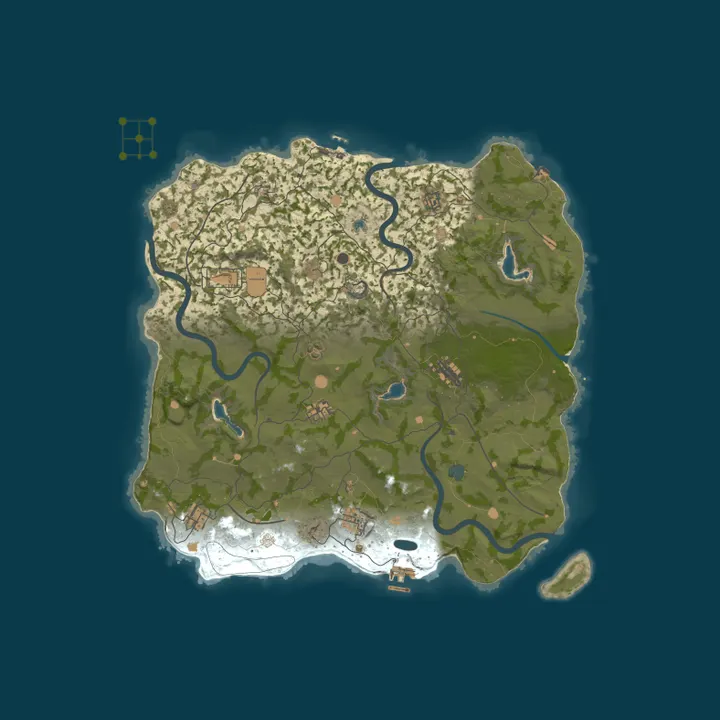 Map of [启源PVE]原倍/自动化/智能管家/死亡不掉