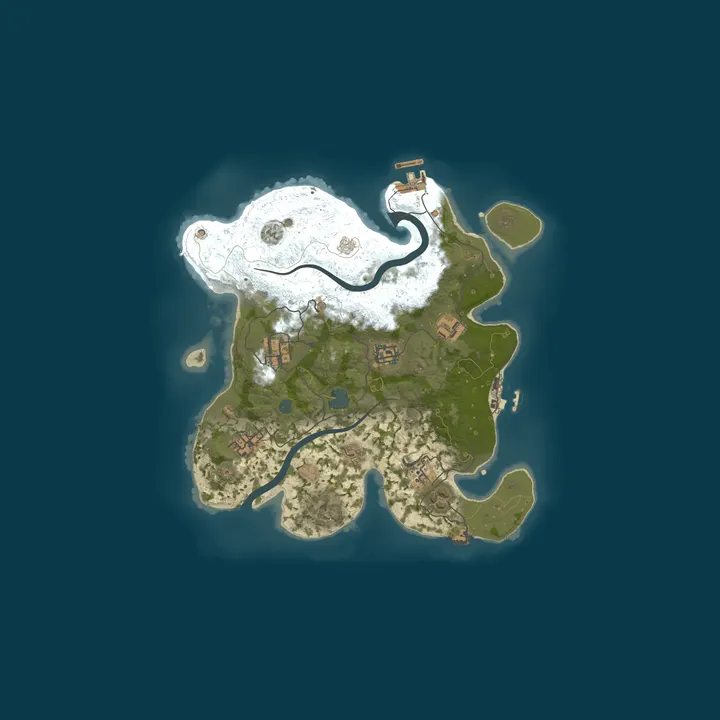 Map of Moodoo's World / Starter Kit / Solo / Low Upkeep