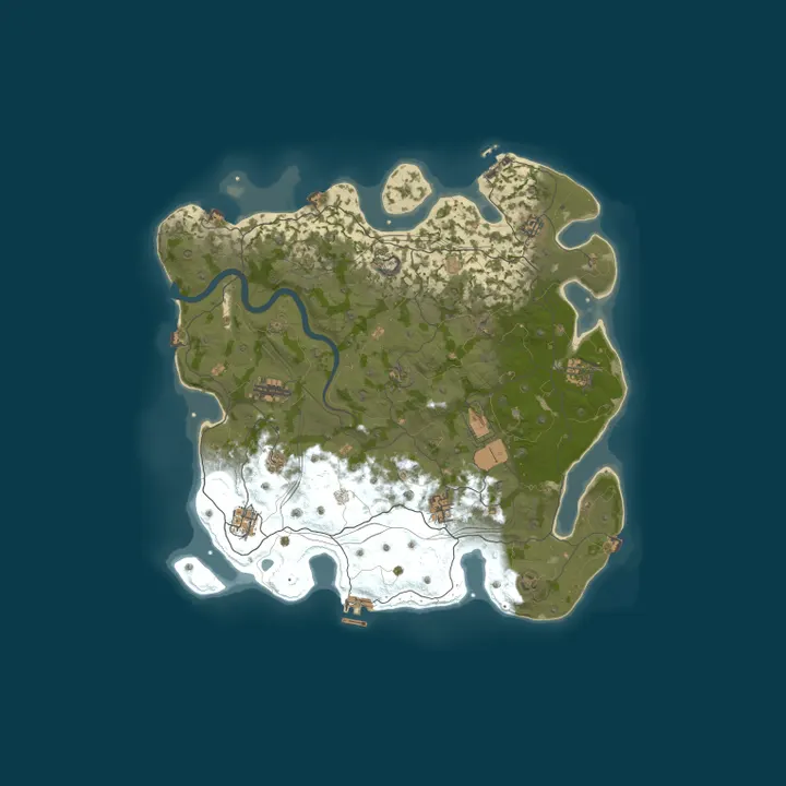 Map of Bestrust Solo/Duo/Trio 2x #2 | JUST FULLWIPED 13.10 10/13