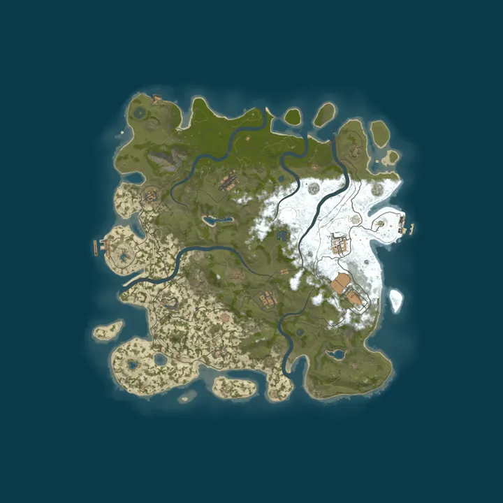 Map of My Untitled Rust Server