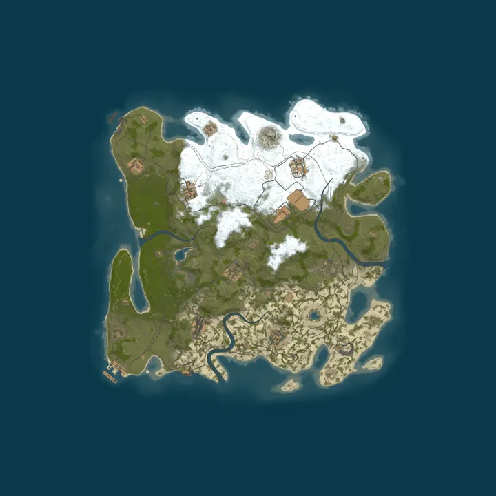 Map of Rusty Moose |US Medium|