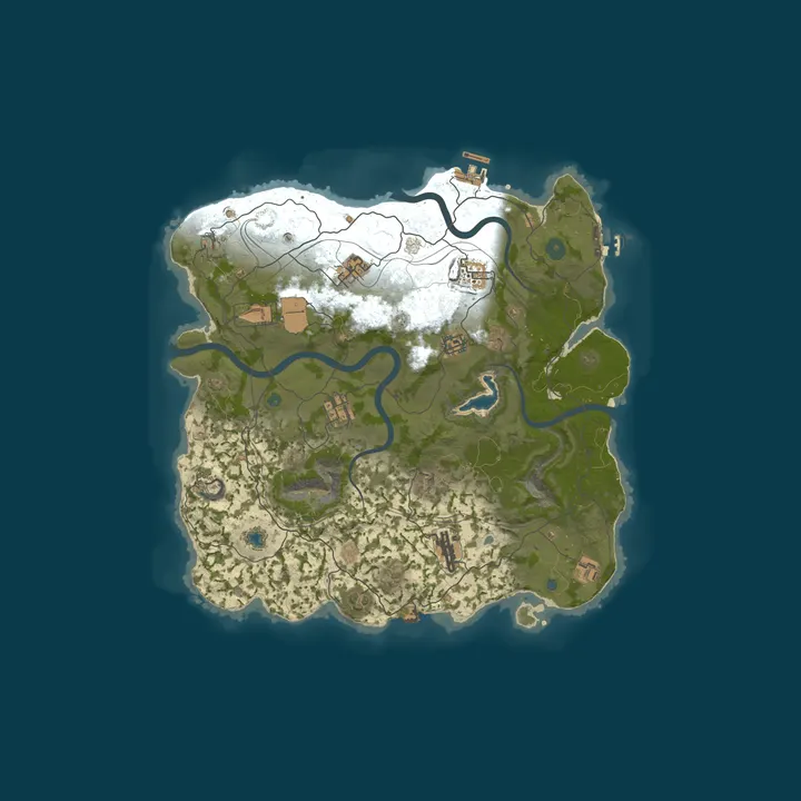 Map of [FR] La Baguette ! | SOLO/DUO | Bi-Weekly | Vanilla