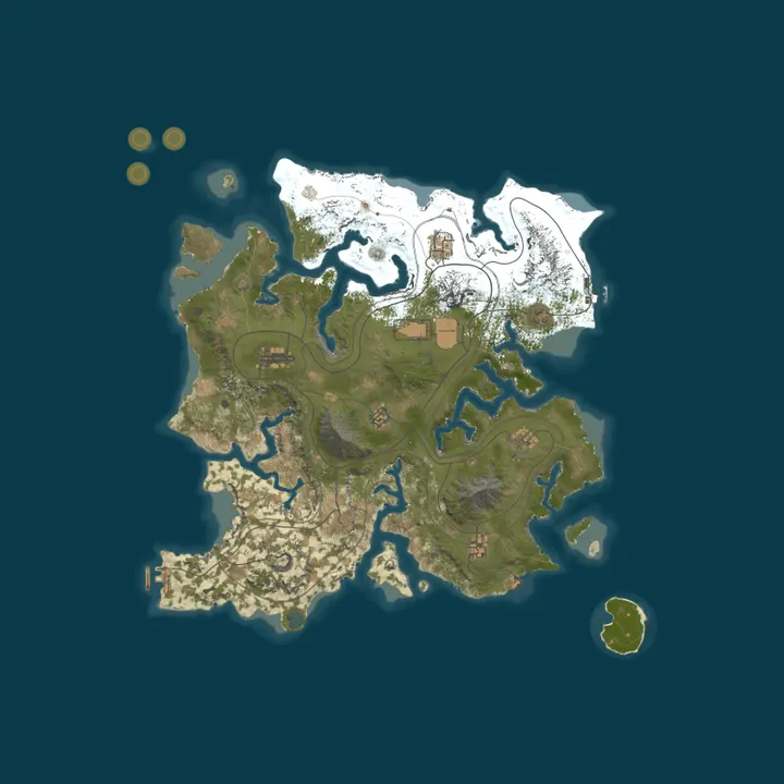 Map of {PVE} Brad's Place | No Killing | No Raiding | Friendly