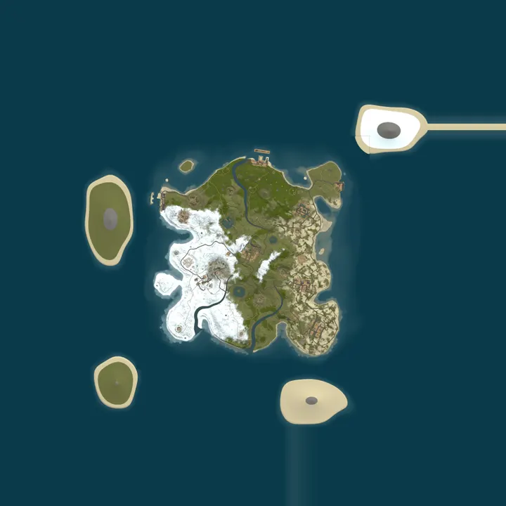 Map of Rust Server