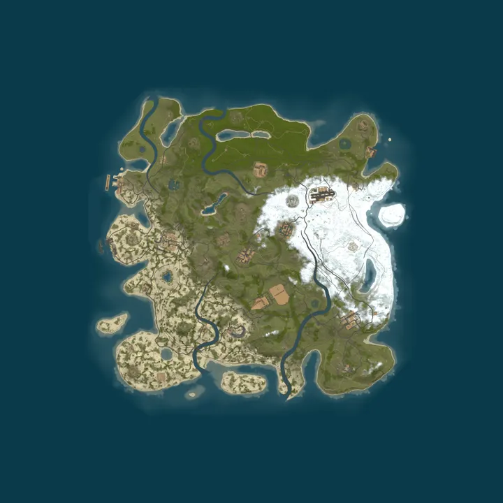 Map of DeadZone 5x | Solo/Duo/Trio | EU | Loot X5 | LARGE
