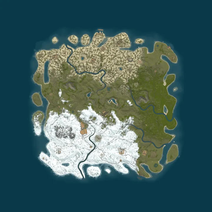 Map of The Ohio Annex Rust Server