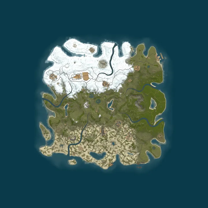Map of Pirates Cove 2 Week|PVP|Raidable Bases|VIP|3x