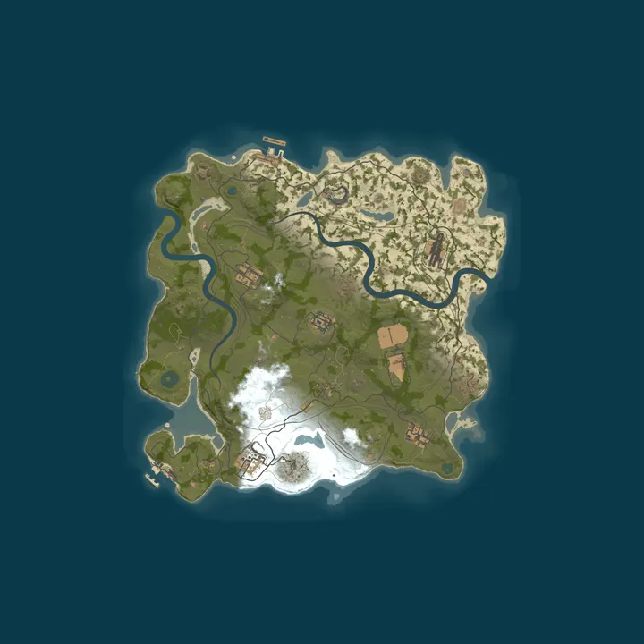 Map of ⦿ ICEFUSE 3X Duo (Solo/Duo|Loot x3|WIPED)