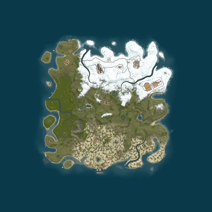 Map of Tomoshibi Test Server