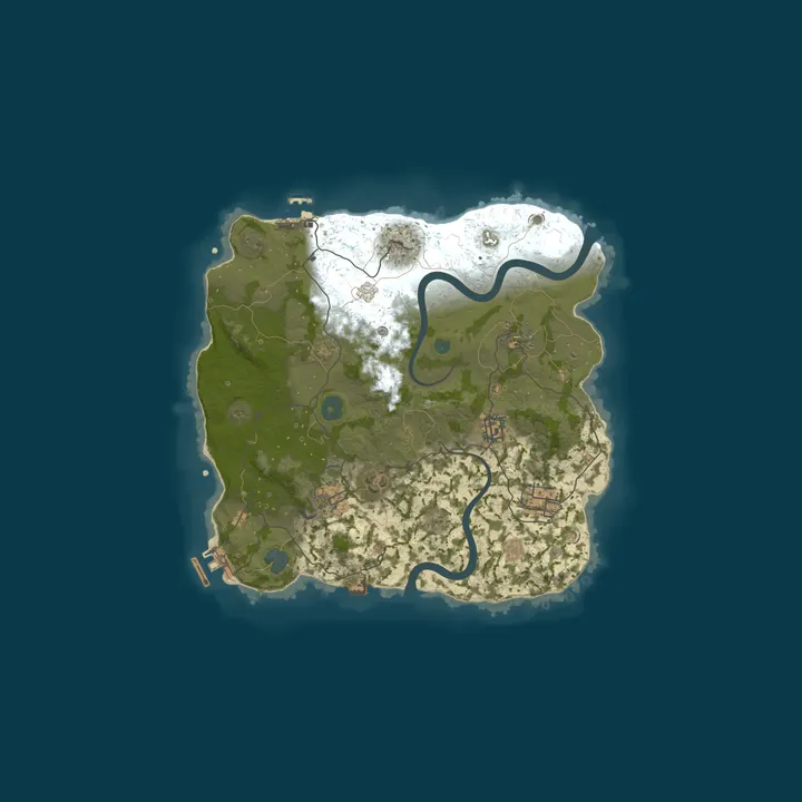 Map of Test Server | Red Lava World