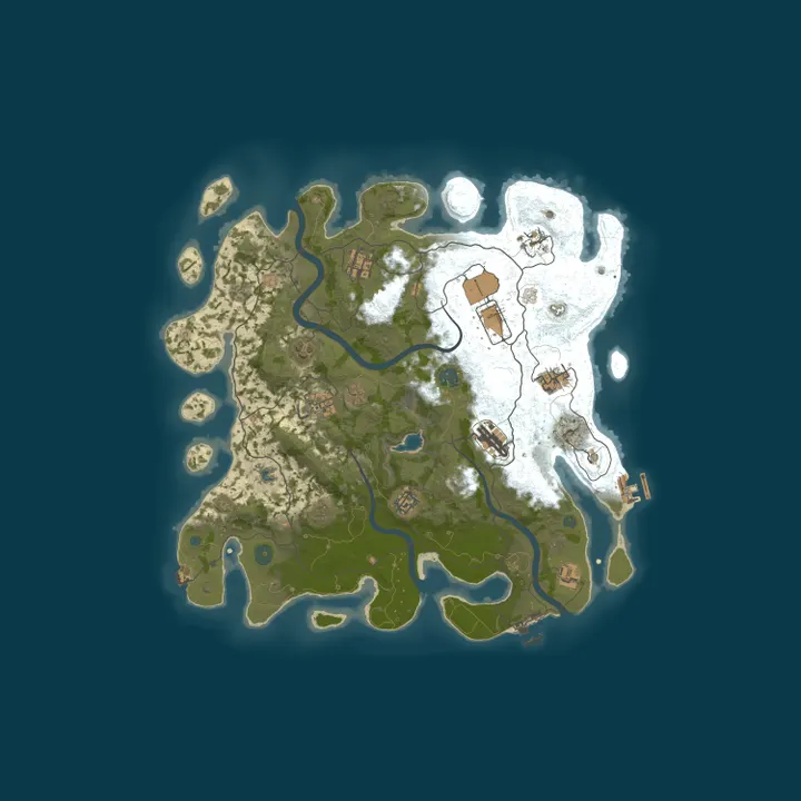 Map of [TR/EU] ATATURK | Solo/Duo/Trio | Haftalik | Yeni Oyuncular Gel