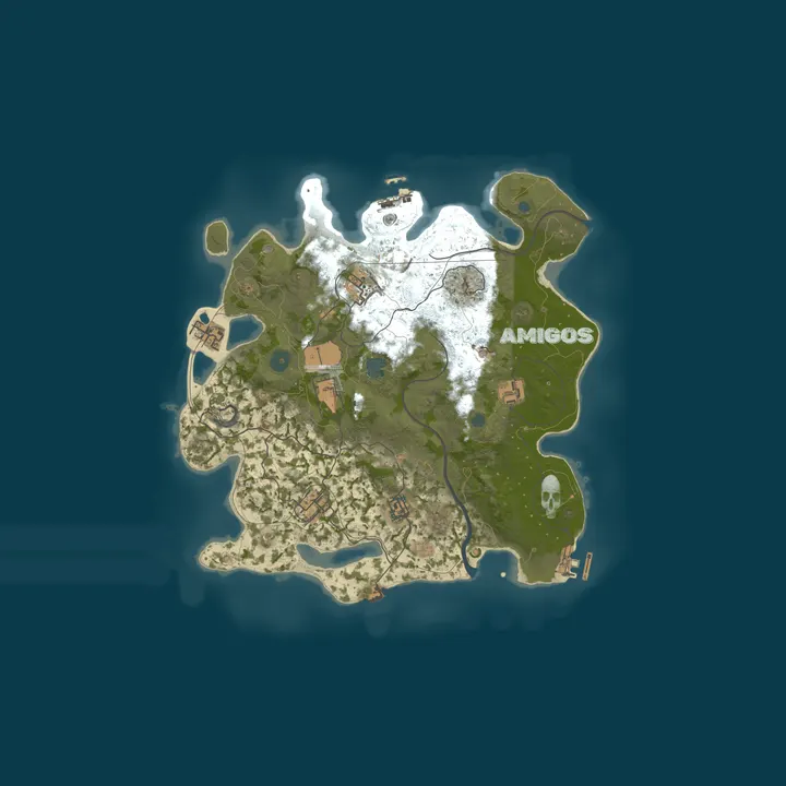 Map of [PVE]AMIGOS X5