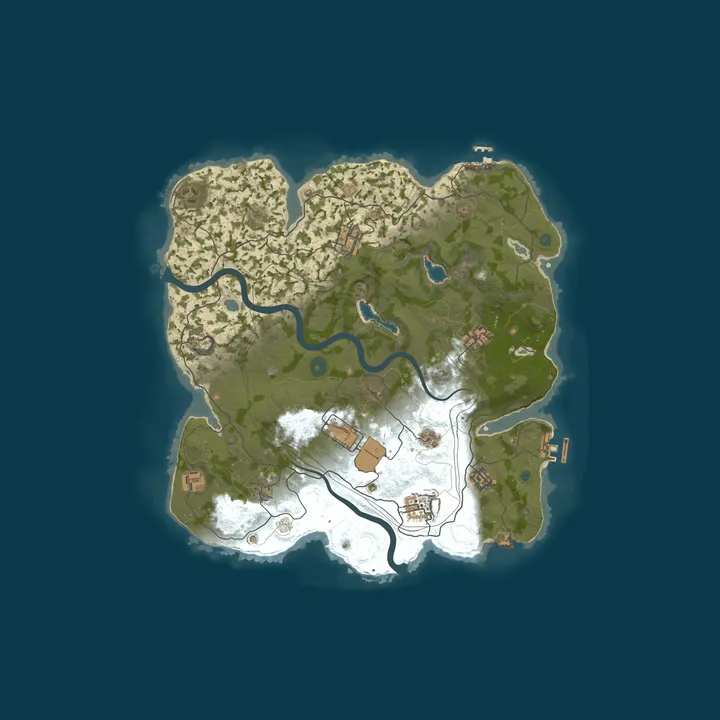 Map of AQRUX RUST BLUE | VANILLA+ | 01.10