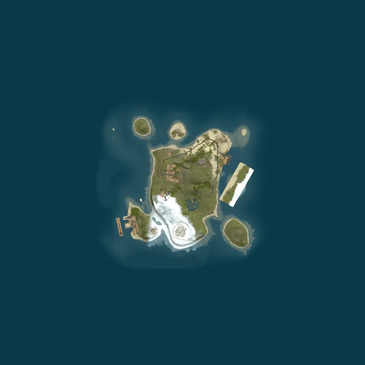 Map of AQRUX RUST TEST SERVER