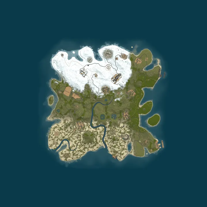 Map of [US East] Facepunch Premium Small 1
