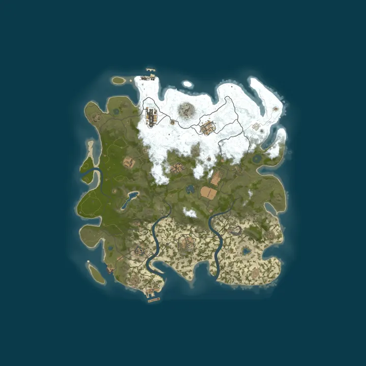 Map of DBS