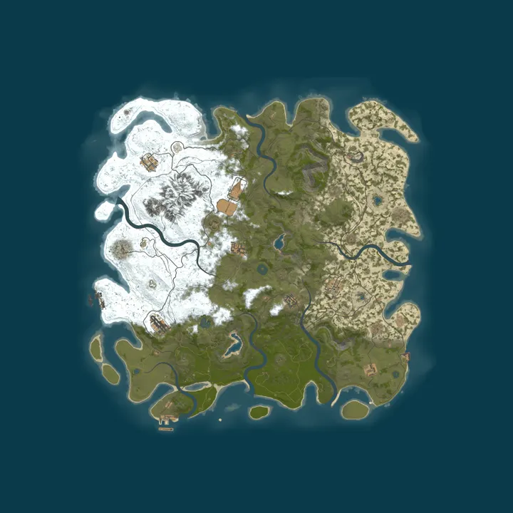 Map of 【盛京城-欢乐PVE】 萌新-养老-突袭基地 二服