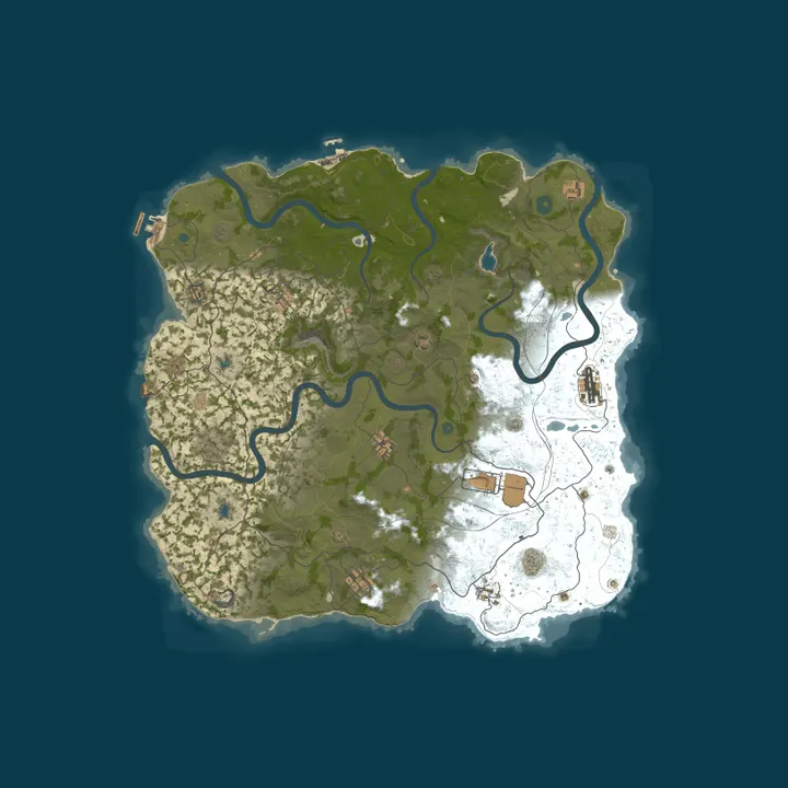 Map of test