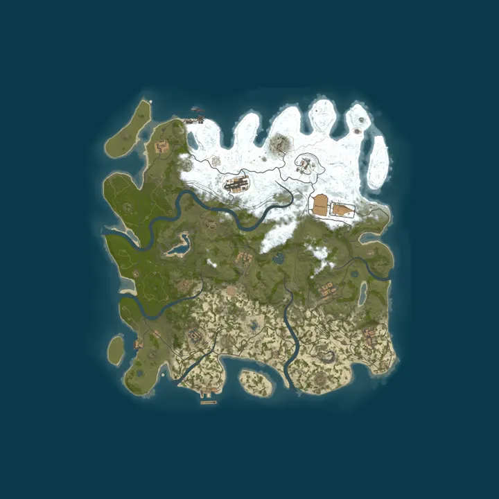 Map of 404 RUST 2X SOLO/DUO/TRIO |СР |ДЛЯ НОВИЧКОВ 07.10