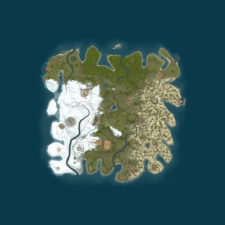 Map of 404 RUST 2X SOLO/DUO/TRIO |ВС |ДЛЯ НОВИЧКОВ 11.10