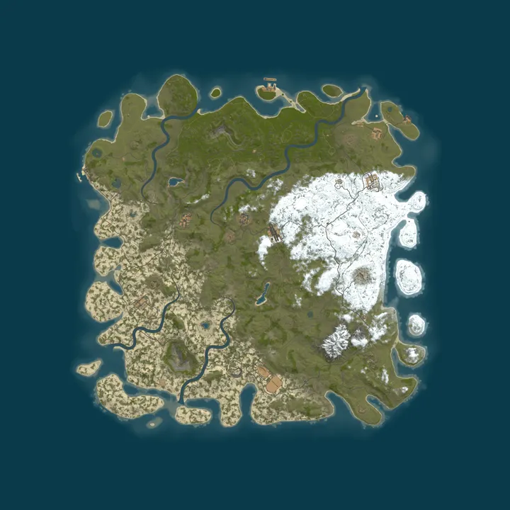 Map of Meie servu