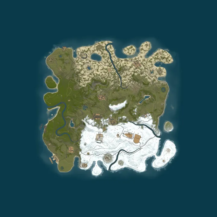 Map of TR/EU KaraDeniz 200X 500x Gather Loot++ TP/HOME/KIT/TRADE