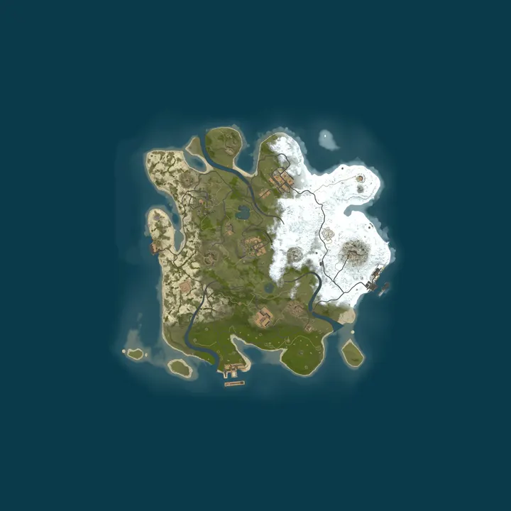 Map of Rustbest | Solo | Weekly