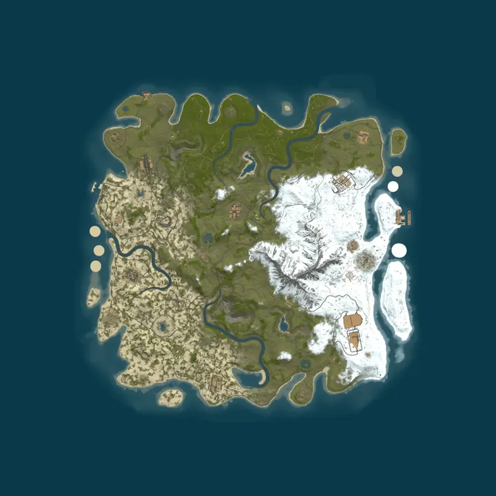 Map of HELPER OASIS PVE(Quest,Skills,Magic Loot,Cook)