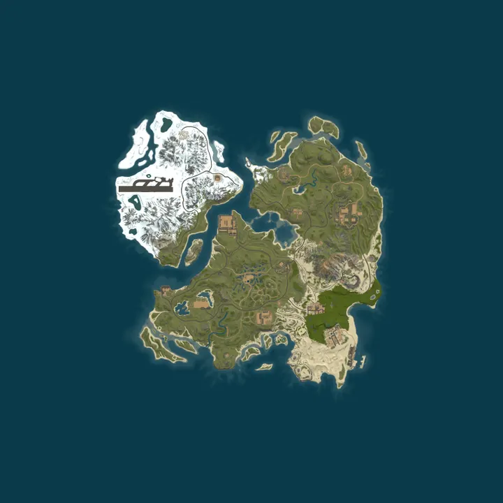 Map of VeryGames.com Rust Server