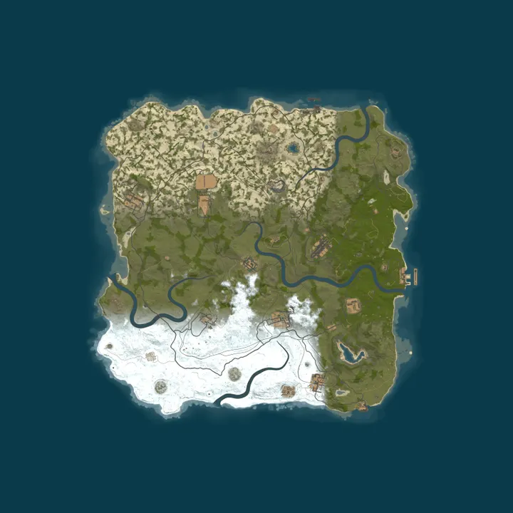 Map of Rustoria.co - EU Main