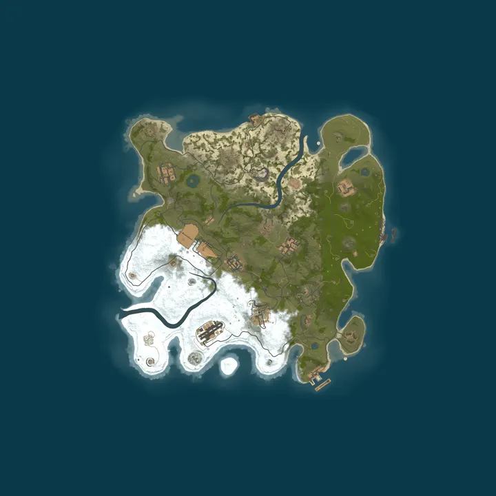Map of [EU] BrotherHood | 3X Vanilla | Wipe Prizes | Wiped 5d 5h ago