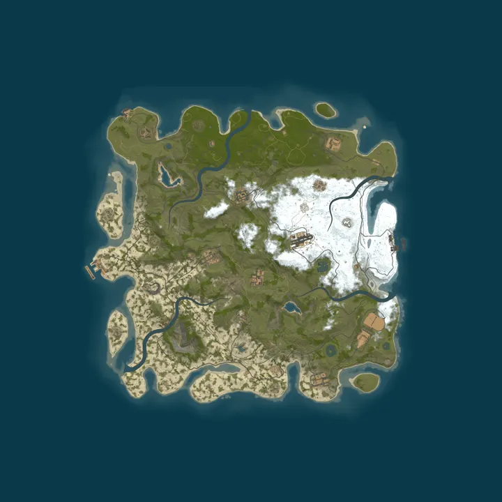 Map of Facepunch Staging Hourly Autowipe | Nav Disabled