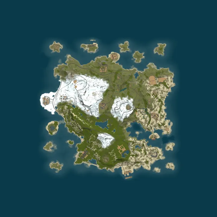 Map of 仙界PVE/萌新集中营/福利多/活动多/可白嫖可玩