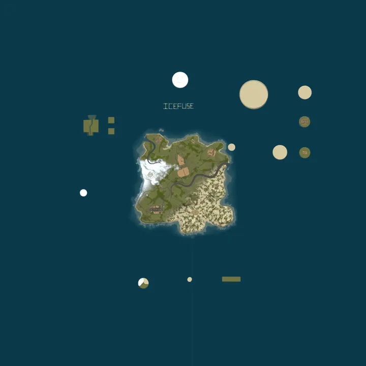 Map of [US] Icefuse Hub - AimTrain|Flicks|1v1|Facechecks|Minigames