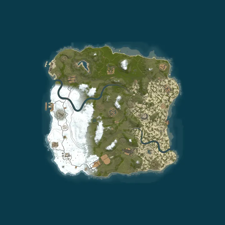 Map of RustForNoobs.com 2x Weekly EU | Solo/Duo | No BP Wipes x2|